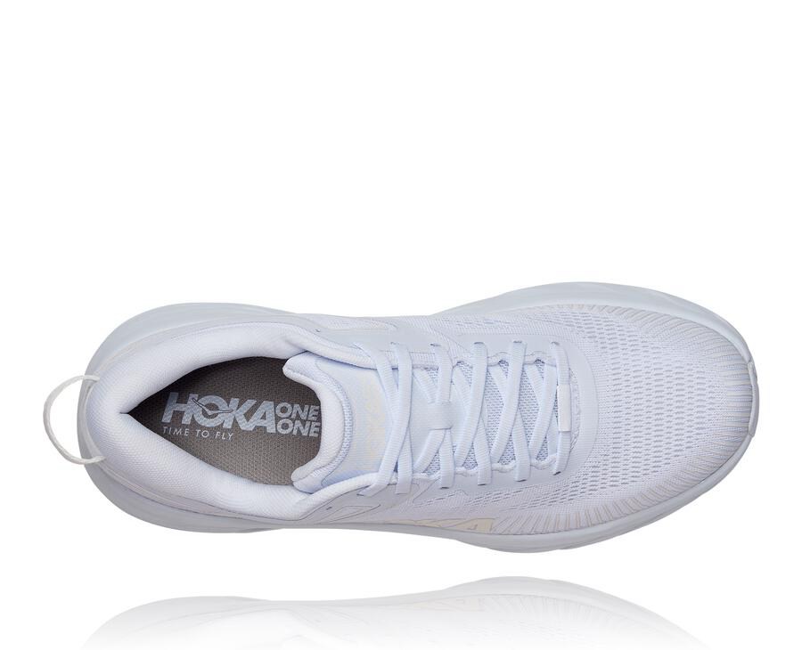 Tenis Hoka One One Hombre Blancos - Bondi 7 - QOYE61453